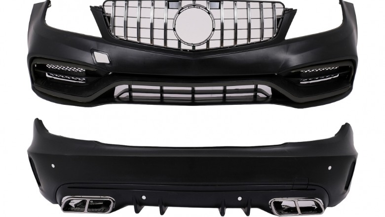 Bodykit za pretvobu u W205 C63 AMG dizajn / Mercedes C-klasa W204 (2007-2015), CBMBW204NLCN