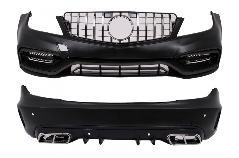 Bodykit za pretvobu u W205 C63 AMG dizajn / Mercedes C-klasa W204 (2007-2015), CBMBW204NLCN