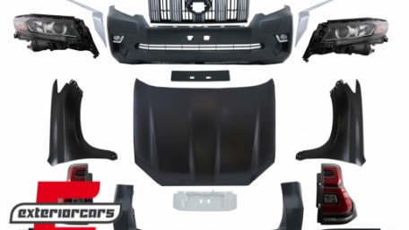 Bodykit za pretvorbu iz 2010 u 2018 Facelift model / Toyota Land Cruiser Prado FJ150 (2009-2017), CBTOPFJ150VX