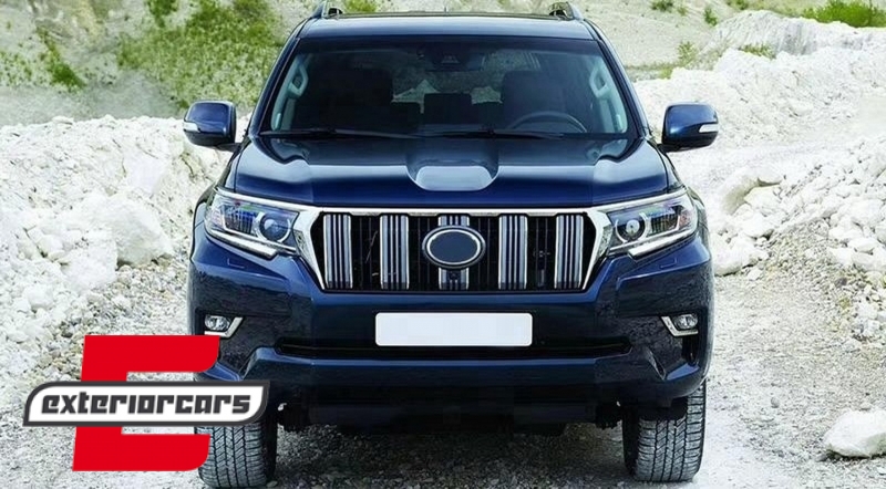 Bodykit za pretvorbu iz 2010 u 2018 Facelift model / Toyota Land Cruiser Prado FJ150 (2009-2017), CBTOPFJ150VX