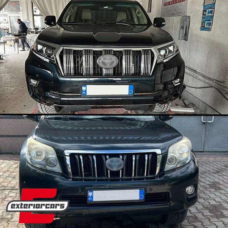 Bodykit za pretvorbu iz 2010 u 2018 Facelift model / Toyota Land Cruiser Prado FJ150 (2009-2017), CBTOPFJ150VX