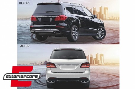Bodykit za pretvorbu u 2016 GLS63 AMG dizajn / Mercedes GL-klasa X166 (2012-2016), CBMBX166NL