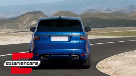 Bodykit za pretvorbu u 2019 SVR dizajn / Range Rover Sport L494 (2013-2017), CBRRSL494SVRFL