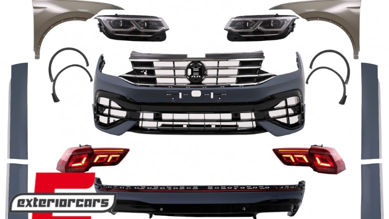 Bodykit za pretvorbu u 2021 R dizajn / VW Tiguan II Mk2 AD BW (2016-2020), CBVWTIINLR