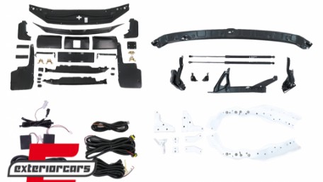Bodykit za pretvorbu u 2023 dizajn / Toyota Land Cruiser FJ200 (2008-2015), CBTOPFJ200VLC