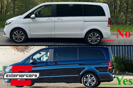 Bodykit za pretvorbu u 2024 dizajn / Mercedes V-klasa W447 (2014-2023), CBMBW447NLD