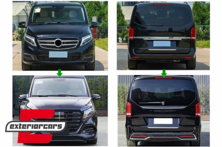 Bodykit za pretvorbu u 2024 dizajn / Mercedes V-klasa W447 (2014-2023), CBMBW447NLD