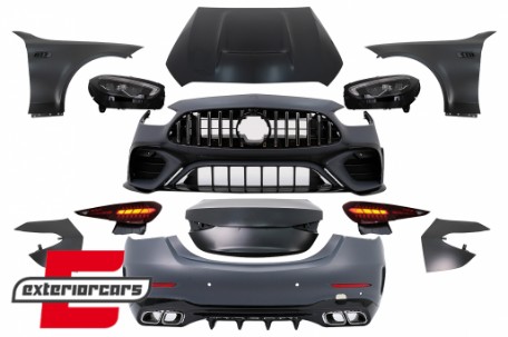 Bodykit za pretvorbu u C-klasa W206 C63 AMG dizajn / Mercedes C-klasa W205 Facelift (2018-2021), CBMBW205FNL