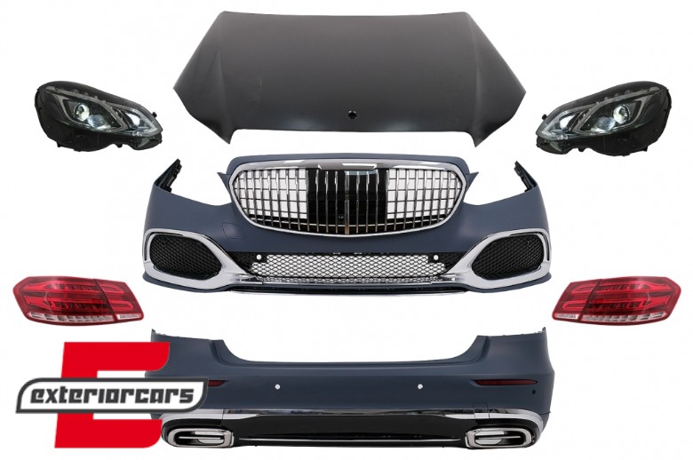 Bodykit za pretvorbu u Facelift Maybach dizajn / Mercedes E-klasa W212 (2009-2012), CBMBW212MBHNL