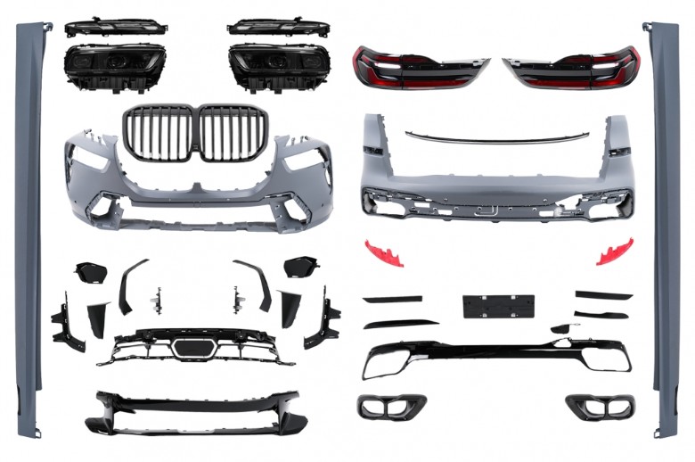 Bodykit za pretvorbu u G07 LCI 2023 M dizajn / BMW X7 G07 (2018-2022), CBBMG07X7NL