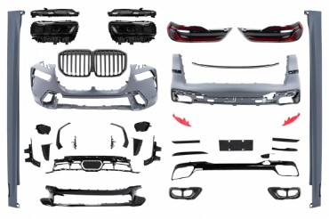 Bodykit za pretvorbu u G07 LCI 2023 M dizajn / BMW X7 G07 (2018-2022), CBBMG07X7NL