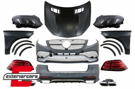 Bodykit za pretvorbu u GLE / Mercedes M-klasa W166 (2012-2015), CBMBW166NL
