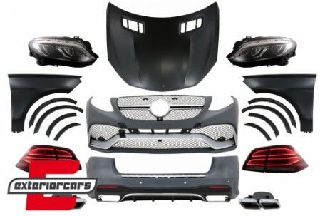 Bodykit za pretvorbu u GLE / Mercedes M-klasa W166 (2012-2015), CBMBW166NL