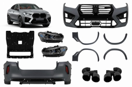 Bodykit za pretvorbu u LCI 2023 X6M dizajn / BMW X6 G06 (2019-), CBBMG06LCIX6MAP