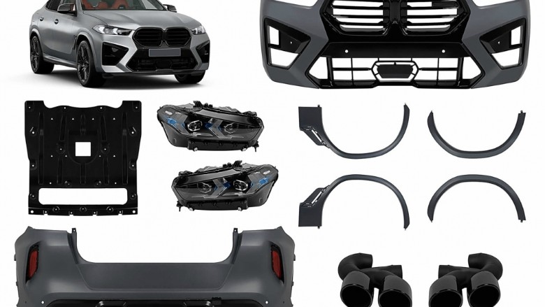 Bodykit za pretvorbu u LCI 2023 X6M dizajn / BMW X6 G06 (2019-), CBBMG06LCIX6MAP