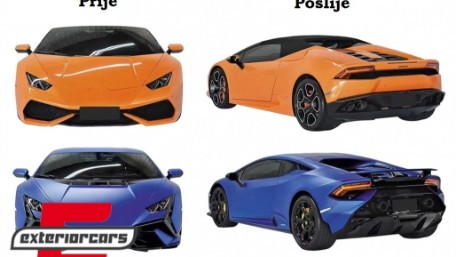 Bodykit za pretvorbu u Tecnica dizajn / Lamborghini Huracan LP580 & LP610 EVO (2014-2023), CBLAMBH610