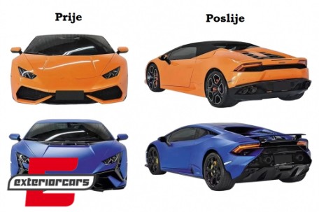 Bodykit za pretvorbu u Tecnica dizajn / Lamborghini Huracan LP580 & LP610 EVO (2014-2023), CBLAMBH610