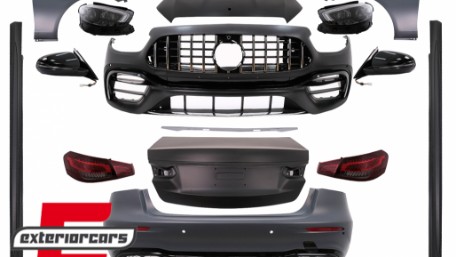 Bodykit za pretvorbu u W213 Facelift E63 AMG dizajn / Mercedes E-klasa W212 (2009-2012), CBMBW212A63NL