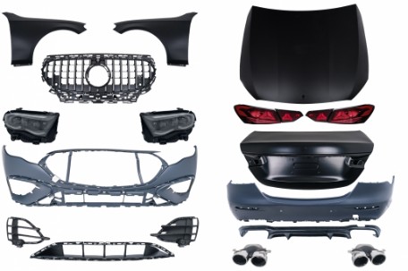 Bodykit za pretvorbu u W214 2024 dizajn / Mercedes E-klasa W213 (2016-2019), CBMBW213NL