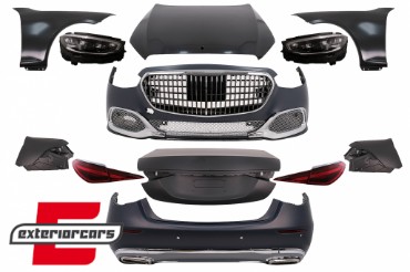 Bodykit za pretvorbu u W223 Maybach dizajn / Mercedes S-klasa W221 (2005-2013), CBMBW221NLS450