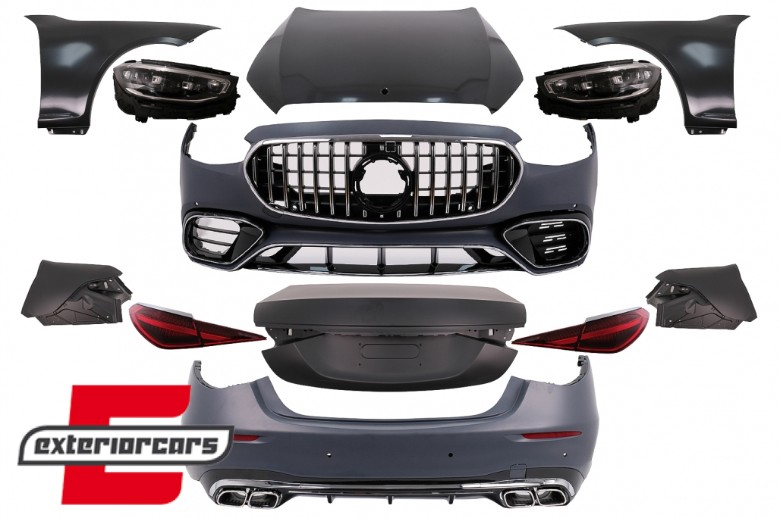 Bodykit za pretvorbu u W223 S63 AMG dizajn / Mercedes S-klasa W221 (2005-2013), CBMBW221NLMB
