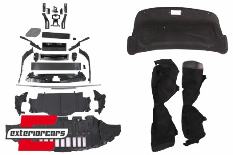 Bodykit za pretvorbu u W223 S63 AMG dizajn / Mercedes S-klasa W221 (2005-2013), CBMBW221NLMB