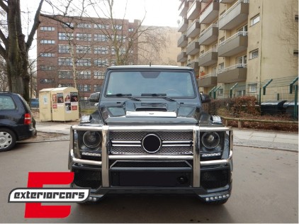 BullBar G63 G65 AMG B-dizajn / Mercedes G-klasa W463 (1989-2018), BBMBW463B