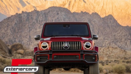 BullBar (piano crna) / Mercedes G-klasa Facelift W463 W464 G63 (2018-), BBMBW464B