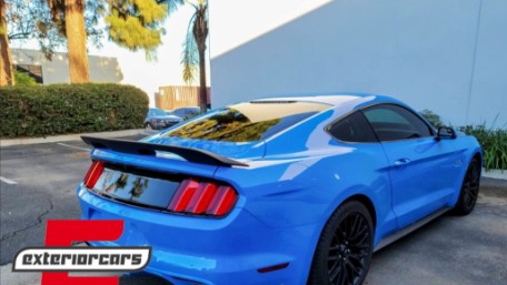 Bunker spojler GT500 dizajn (mat crna) / Ford Mustang Mk6 (2015-2020), TSFMUGT5