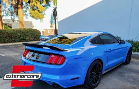 Bunker spojler GT500 dizajn (mat crna) / Ford Mustang Mk6 (2015-2020), TSFMUGT5