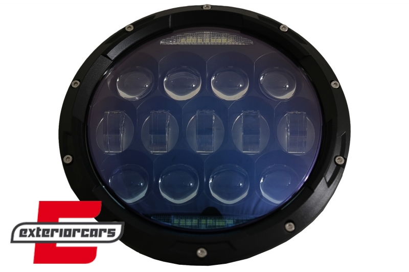 CREE LED prednji farovi Amber Halo DRL 7 Inch / Jeep Wrangler TJ & JK (1997-2018), HLU7INCHLN1