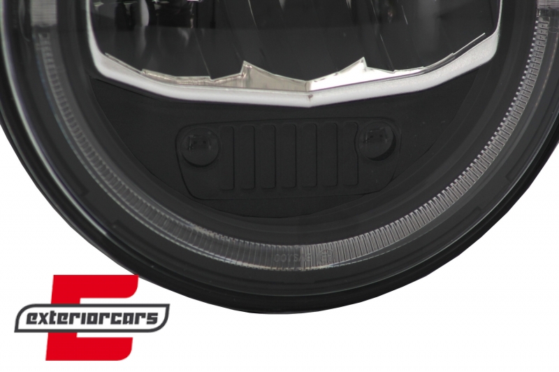 CREE LED prednji farovi Angel Eye DRL 5 Stars dizajn / Jeep Wrangler JK TJ LJ JL (1997-2017), HLU7INCHJ8