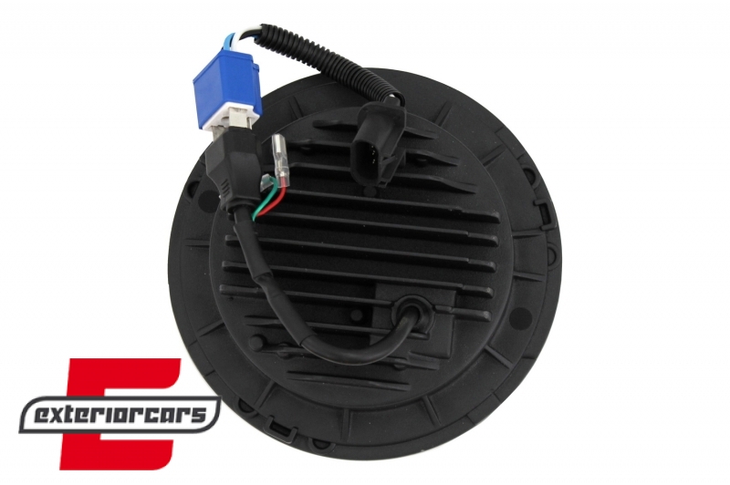 CREE LED prednji farovi Angel Eye DRL 5 Stars dizajn / Jeep Wrangler JK TJ LJ JL (1997-2017), HLU7INCHJ8