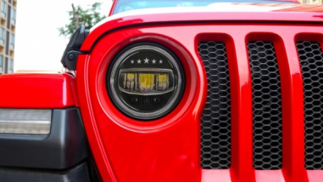 CREE LED prednji farovi Angel Eye DRL 5 Stars dizajn / Jeep Wrangler JK TJ LJ JL (1997-2017), HLU7INCHJ8