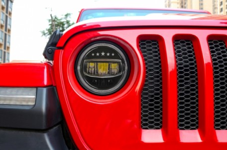 CREE LED prednji farovi Angel Eye DRL 5 Stars dizajn / Jeep Wrangler JK TJ LJ JL (1997-2017), HLU7INCHJ8