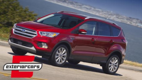 Dekorativne krovne šine (aluminij) / Ford Kuga Escape II Mk2 (2013-2018), RRFKUMK2