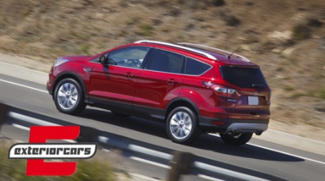 Dekorativne krovne šine (aluminij) / Ford Kuga Escape II Mk2 (2013-2018), RRFKUMK2