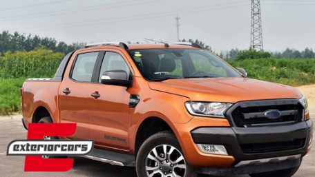 Dekorativni krovni nosači (aluminij) / Ford Ranger T6 T7 T8 Double Cabin (2012-2020), RRFRANT6