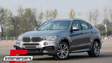 Dekorativni krovni nosači (srebrna) / BMW X6 F16 (2015-2019), RRBMF16