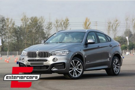 Dekorativni krovni nosači (srebrna) / BMW X6 F16 (2015-2019), RRBMF16