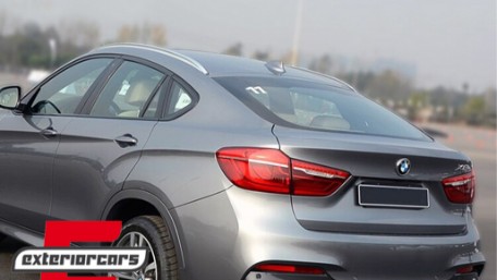 Dekorativni krovni nosači (srebrna) / BMW X6 F16 (2015-2019), RRBMF16