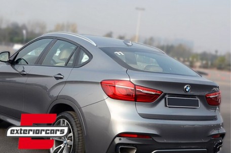 Dekorativni krovni nosači (srebrna) / BMW X6 F16 (2015-2019), RRBMF16