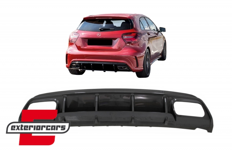 Difuzor zraka A45 AMG Facelift dizajn (Carbon) / MERCEDES A-klasa W176 (2013-2018), RDMBW176FCF