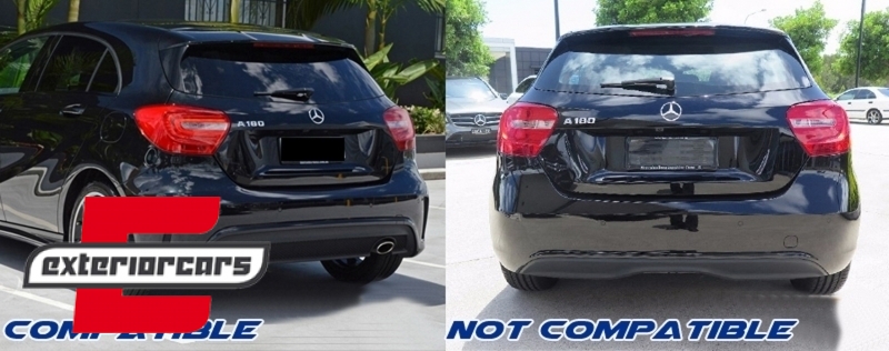 Difuzor zraka A45 AMG Facelift dizajn (Carbon) / MERCEDES A-klasa W176 (2013-2018), RDMBW176FCF