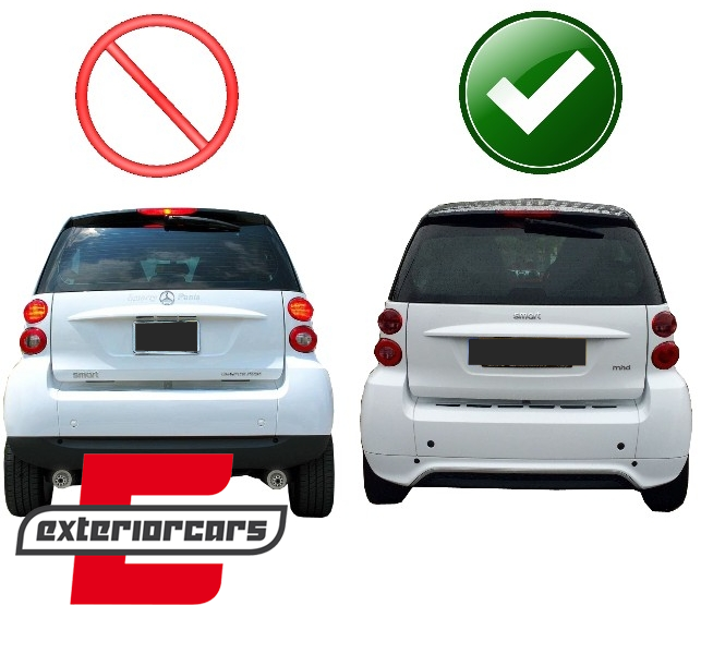 Difuzor zraka B-dizajn / Smart ForTwo 451 Facelift (2012-2015), RDSM01