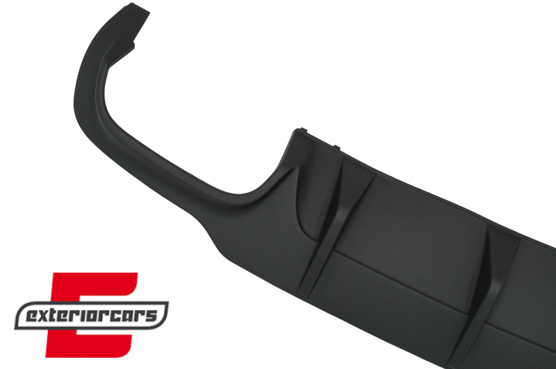 Difuzor zraka C63 AMG dizajn (mat crna) / Mercedes C-klasa W204 C204 AMG Sport Line (2011-2014) Limuzina Coupe, RDMBW204F
