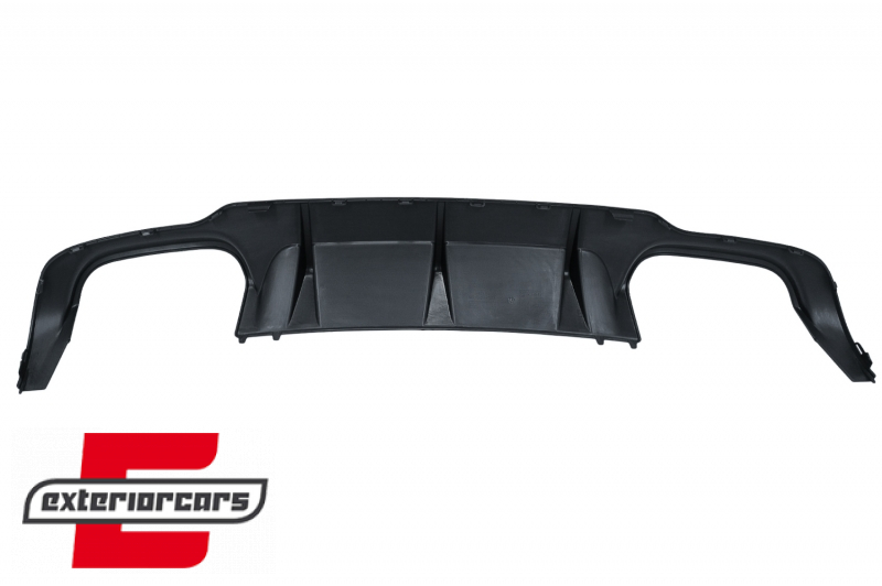 Difuzor zraka C63 AMG dizajn (mat crna) / Mercedes C-klasa W204 C204 AMG Sport Line (2011-2014) Limuzina Coupe, RDMBW204F