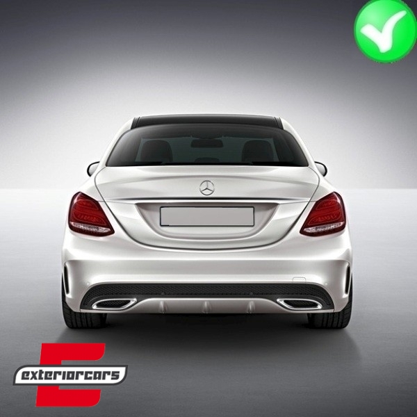 Difuzor zraka C63 AMG dizajn / Mercedes C-klasa W205 S205 (2014-2020), RDMBW205AMG