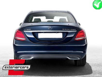 Difuzor zraka C63 AMG dizajn / Mercedes C-klasa W205 S205 Standard (2014-2018), RDMBW205N