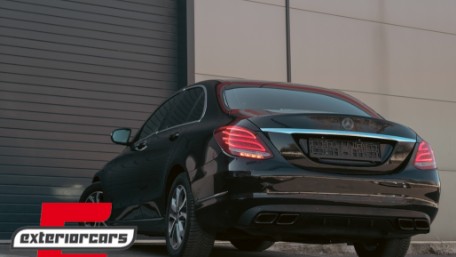 Difuzor zraka C63 AMG dizajn / Mercedes C-klasa W205 S205 Standard (2014-2018), RDMBW205NB